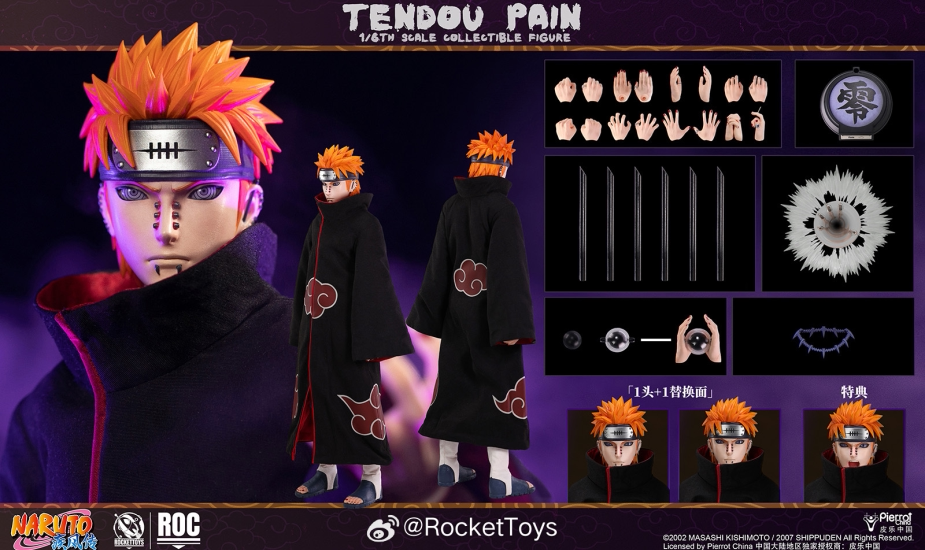 Rocket Toys ROC-013 1/6 Scale Tendo  ROC-014 cale Tendo Battle Damaged Version
