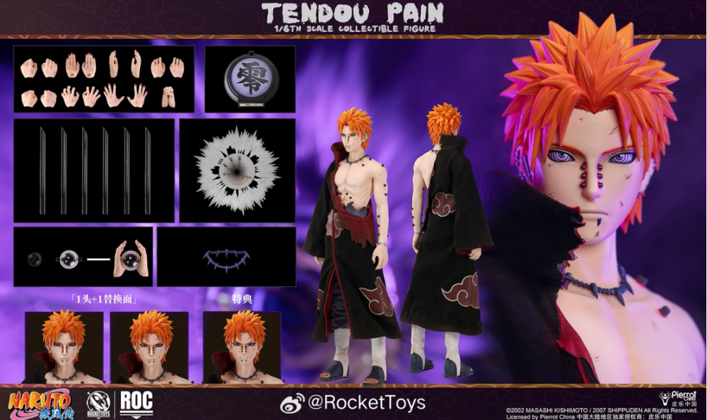 Rocket Toys ROC-013 1/6 Scale Tendo  ROC-014 cale Tendo Battle Damaged Version