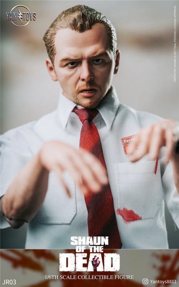 In Stock  YANTOYS JR03 Simon Pegg 1/6 Scale Collectible Action Figure Model