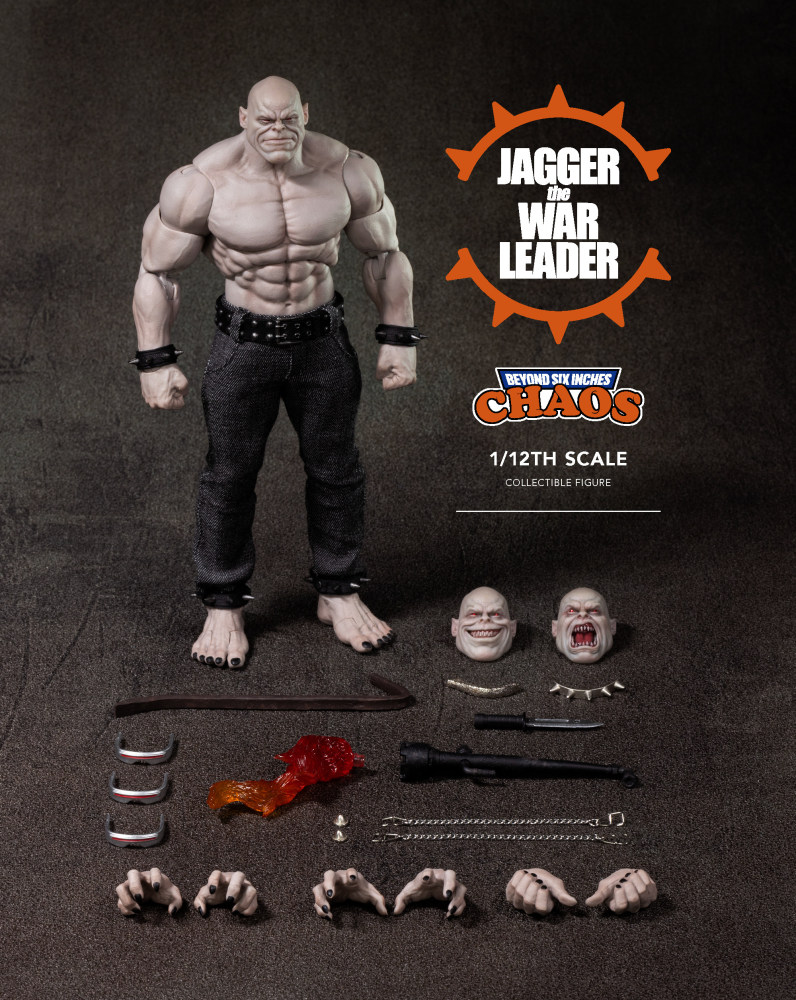 IN STOCK CHAOS-003 1/12 Jagger the War Leader Collectible Action Figure Model