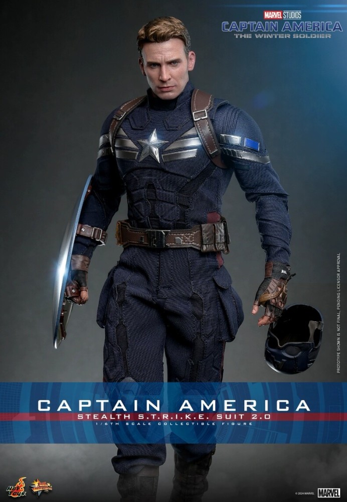 IN STOCK HOTTOYS HT 1/6 MMS783 - American Captain Stealth Suit 2.0