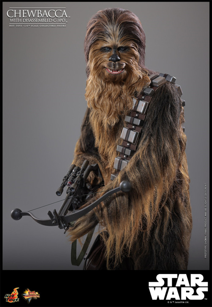 IN STOCK HOTTOYS HT 1/6 MMS766 Star Wars Episode V: The Empire Strikes Back C-3PO Chewbacca C-3PO