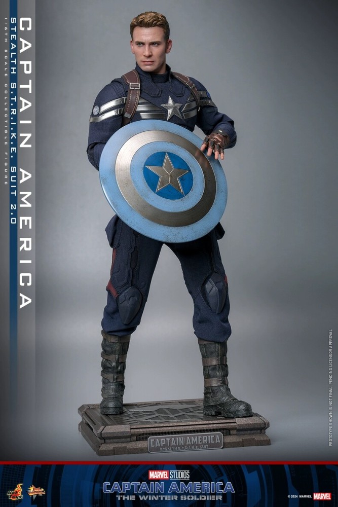 IN STOCK HOTTOYS HT 1/6 MMS783 - American Captain Stealth Suit 2.0