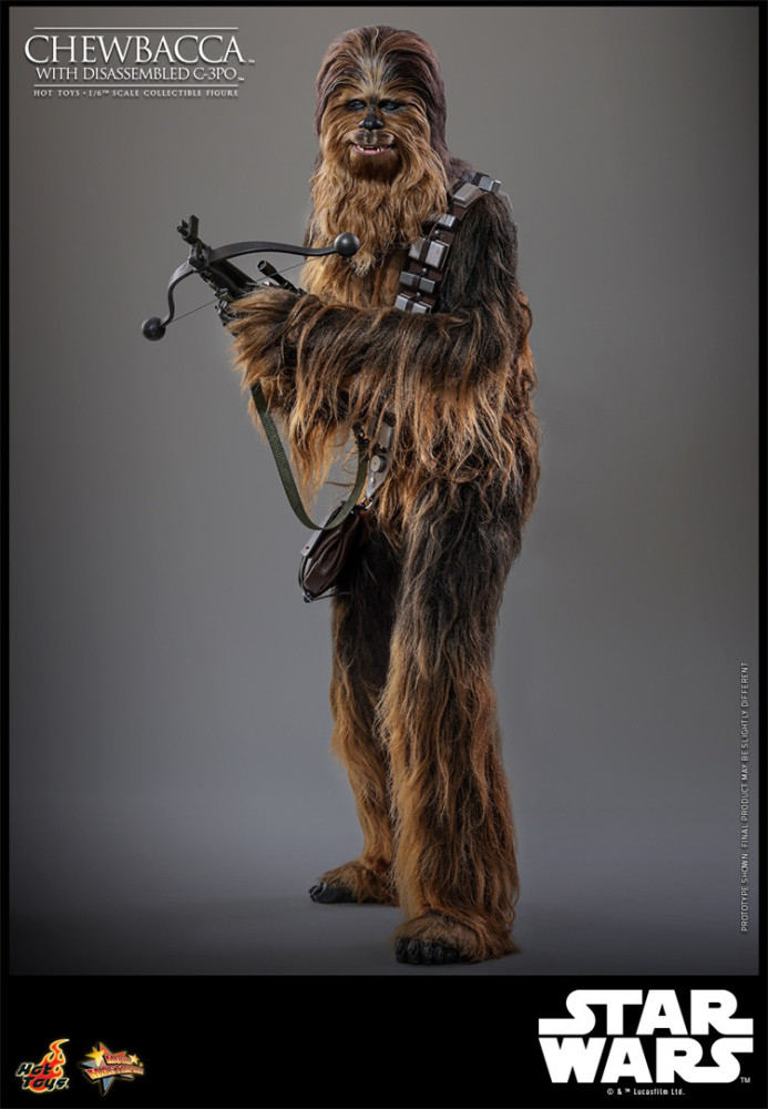 IN STOCK HOTTOYS HT 1/6 MMS766 Star Wars Episode V: The Empire Strikes Back C-3PO Chewbacca C-3PO