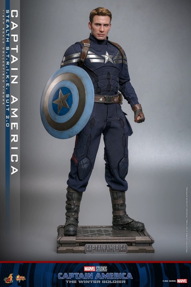 IN STOCK HOTTOYS HT 1/6 MMS783 - American Captain Stealth Suit 2.0