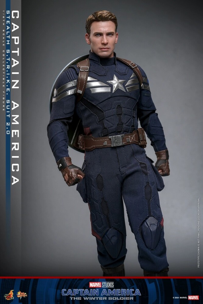 IN STOCK HOTTOYS HT 1/6 MMS783 - American Captain Stealth Suit 2.0