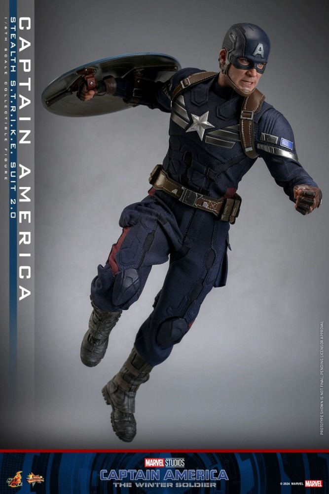 IN STOCK HOTTOYS HT 1/6 MMS783 - American Captain Stealth Suit 2.0