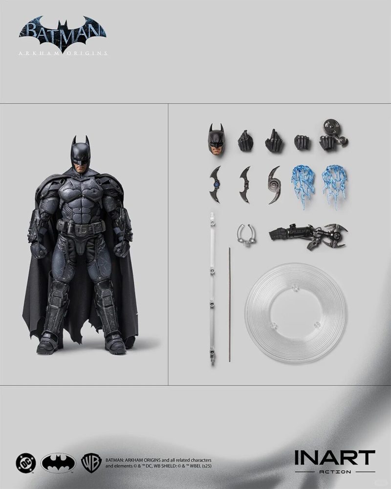 [Pre-order] NART G0007 1/12 Scale Batman (Battle Damaged Version)