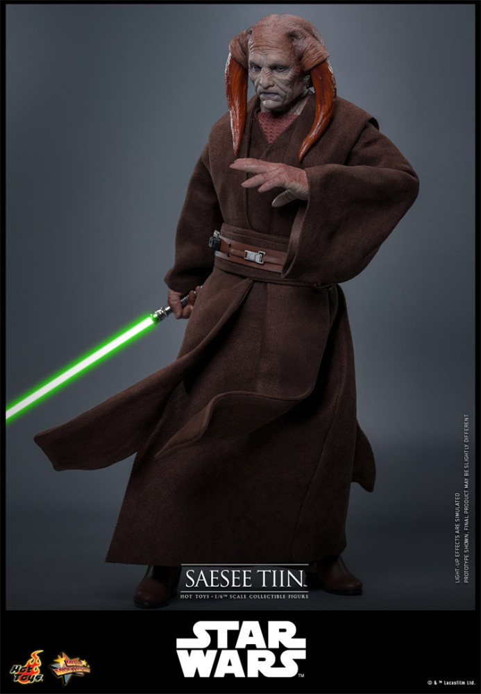 In Stock Hot Toys MMS820 Star Wars III Revenge of the Sith Saesee Tiin 1/6 Figure