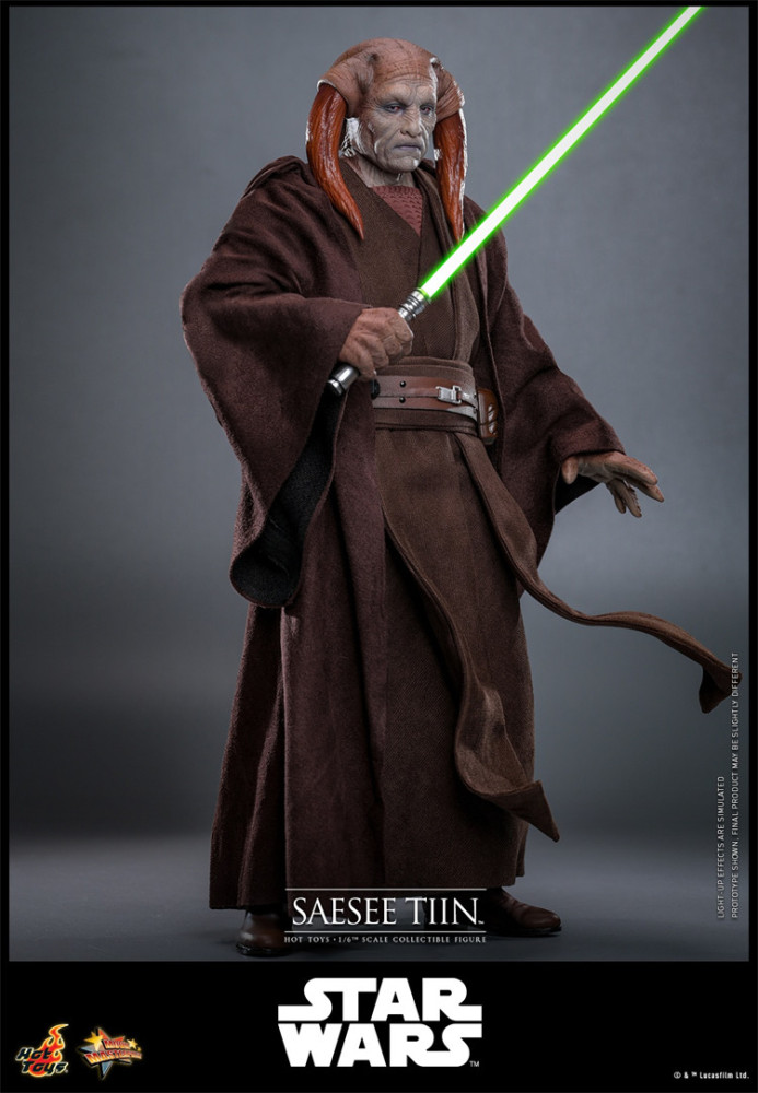 In Stock Hot Toys MMS820 Star Wars III Revenge of the Sith Saesee Tiin 1/6 Figure