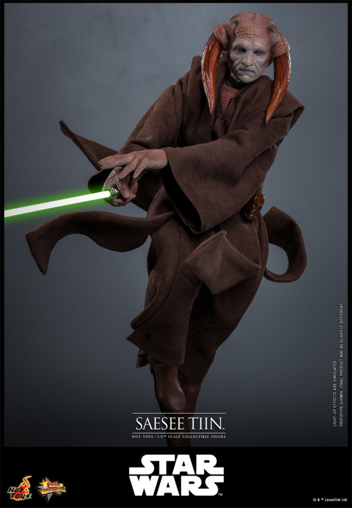 In Stock Hot Toys MMS820 Star Wars III Revenge of the Sith Saesee Tiin 1/6 Figure
