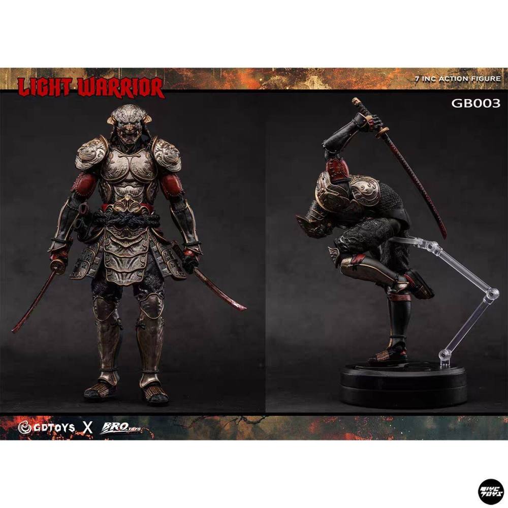 [Pre-order]  BROTOYS GB003 Tekken 1/12 Light Warrior Action Figure Deluxe Version