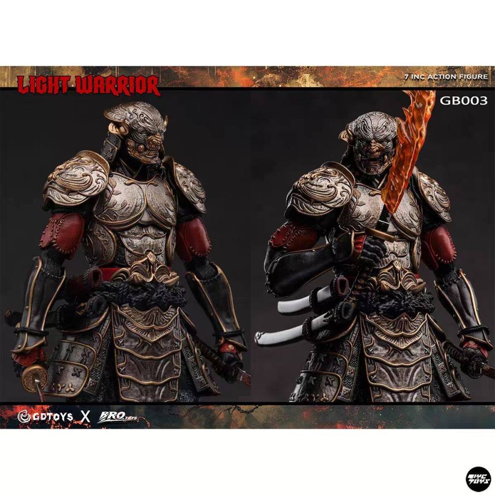 [Pre-order]  BROTOYS GB003 Tekken 1/12 Light Warrior Action Figure Deluxe Version
