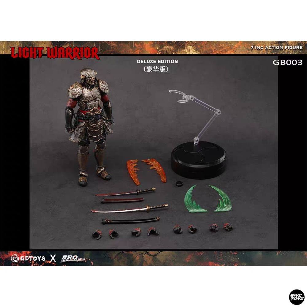 [Pre-order]  BROTOYS GB003 Tekken 1/12 Light Warrior Action Figure Deluxe Version