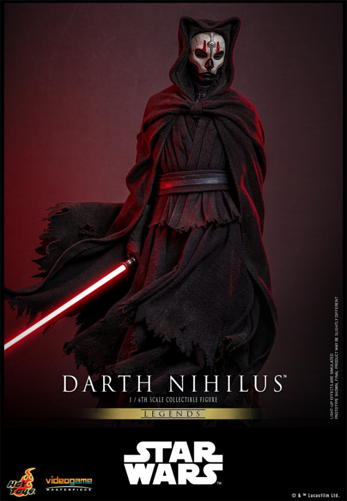 In Stock Hot Toys VGM72 Star Wars Darth Nihilus 1/6 Action Figure