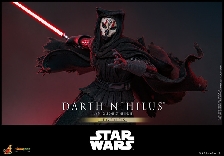 In Stock Hot Toys VGM72 Star Wars Darth Nihilus 1/6 Action Figure
