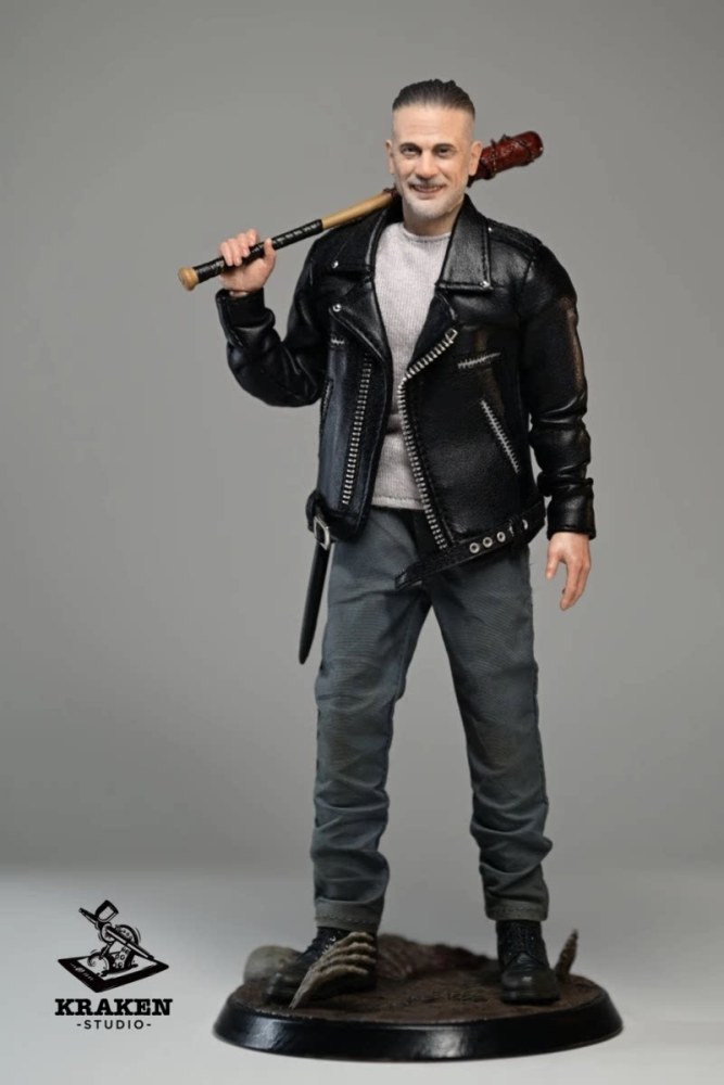 In Stock Kraken Studio 1/12 The Walking Dead Whisperers Negan Smith Action Figure