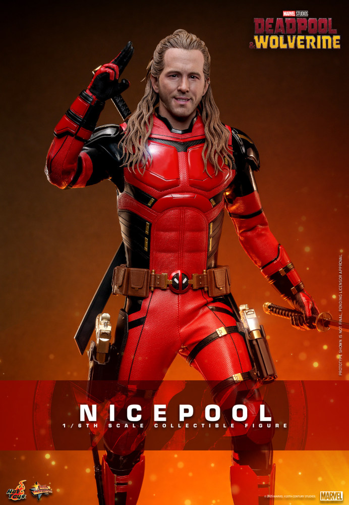 Pre-order Hot Toys MMS788 1/6 Deadpool & Wolverine Nicepool Male Action Figure