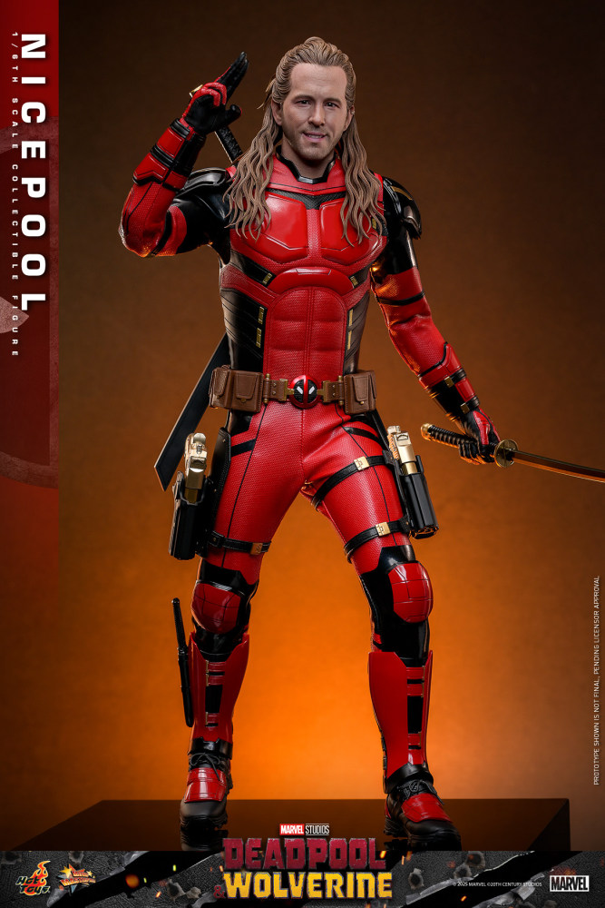 Pre-order Hot Toys MMS788 1/6 Deadpool & Wolverine Nicepool Male Action Figure