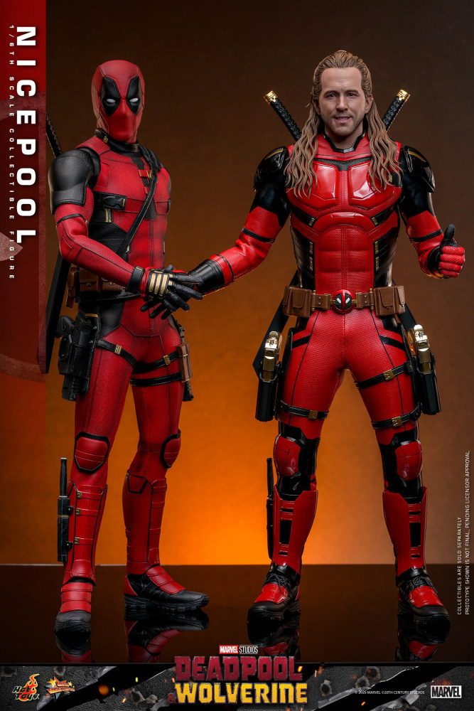Pre-order Hot Toys MMS788 1/6 Deadpool & Wolverine Nicepool Male Action Figure