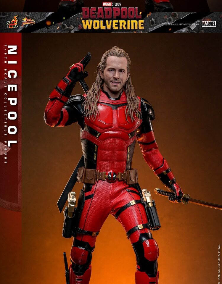 Pre-order Hot Toys MMS788 1/6 Deadpool & Wolverine Nicepool Male Action Figure