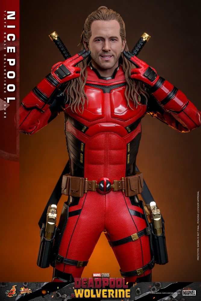 Pre-order Hot Toys MMS788 1/6 Deadpool & Wolverine Nicepool Male Action Figure