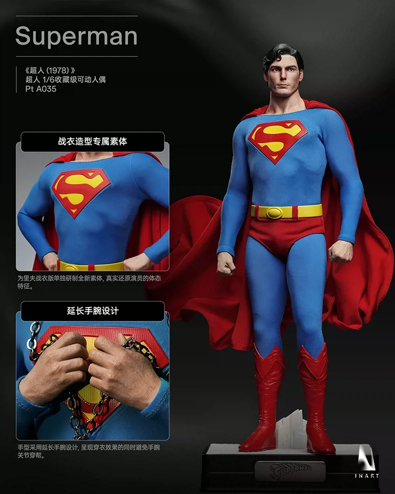 【Pre-order】 INART A035S  A035P 1/6 Scale Superman (1978) Premium Version