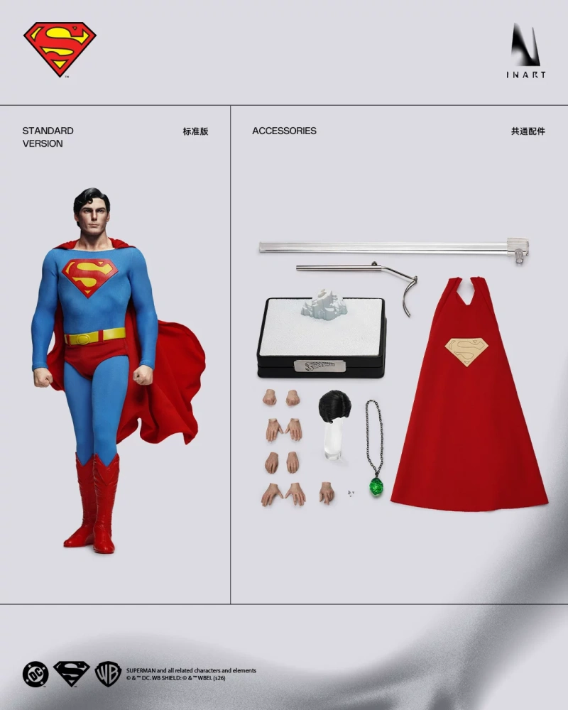 【Pre-order】 INART A035S  A035P 1/6 Scale Superman (1978) Premium Version
