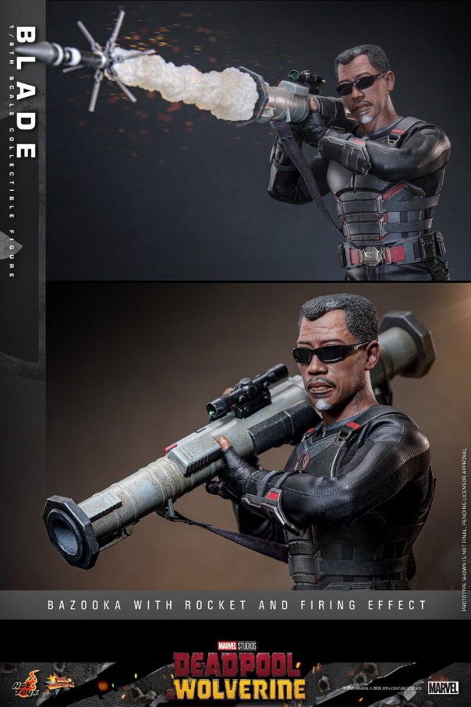 IN STOCK Hot Toys HT 1/6 MMS791B "Deadpool and Wolverine" Blade the Saboteur