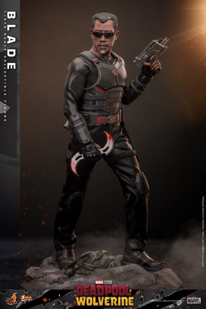 IN STOCK Hot Toys HT 1/6 MMS791B "Deadpool and Wolverine" Blade the Saboteur