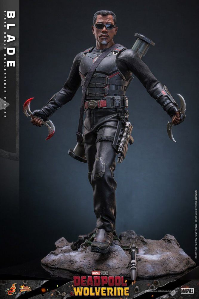 IN STOCK Hot Toys HT 1/6 MMS791B "Deadpool and Wolverine" Blade the Saboteur