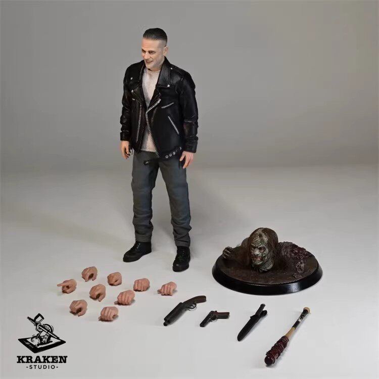 In Stock  Kraken Studio Negan The Walking Dead 1/12 Male Action Figure Model