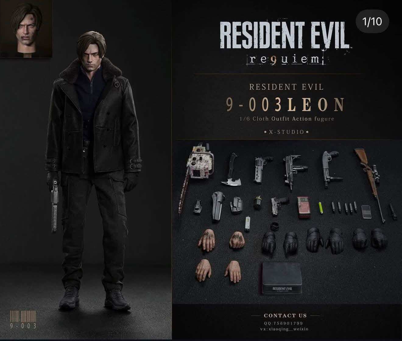 Pre-order】 X-STUDIO 1/6 RESIDENT EVIL 9-003 Lyon