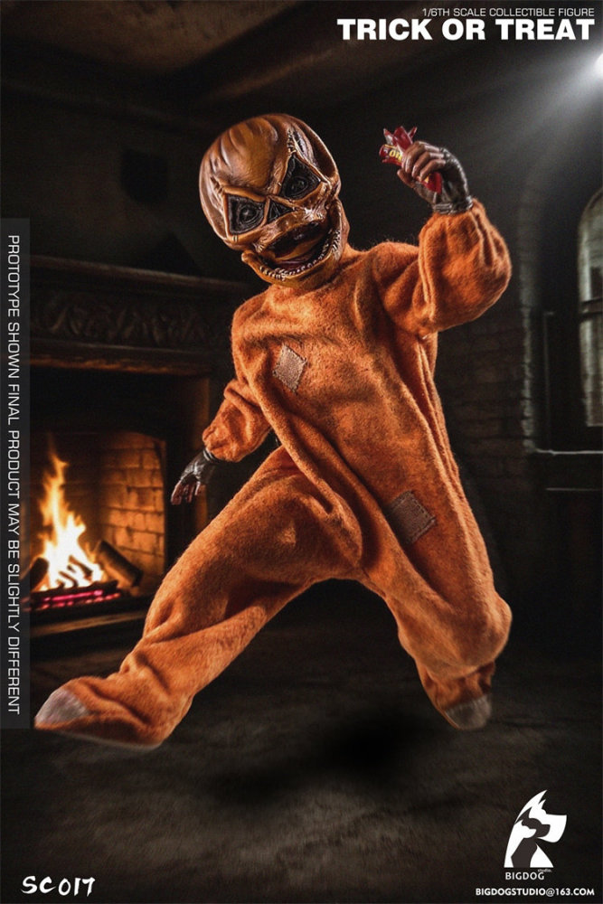 In Stock  BIGDOG STUDIO 1/6 SC017 Trick or Treat Collectible Action Figure Model
