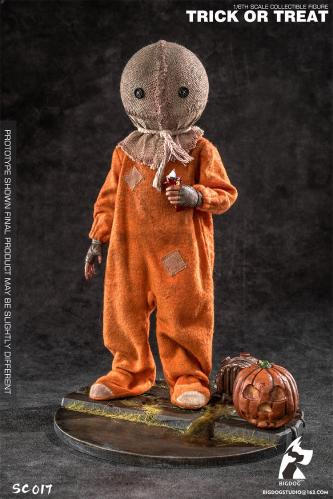 In Stock  BIGDOG STUDIO 1/6 SC017 Trick or Treat Collectible Action Figure Model
