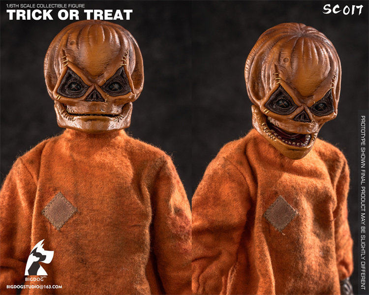 In Stock  BIGDOG STUDIO 1/6 SC017 Trick or Treat Collectible Action Figure Model