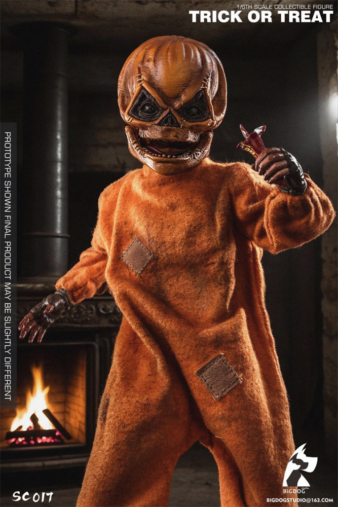 In Stock  BIGDOG STUDIO 1/6 SC017 Trick or Treat Collectible Action Figure Model
