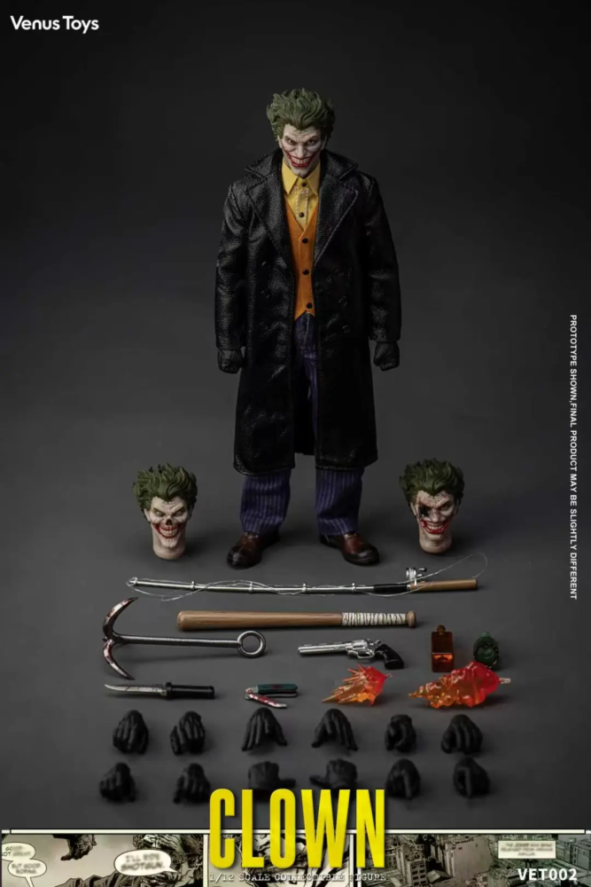 [Pre-order]  Venus Toys 1/12  Cursed Clown  VET002