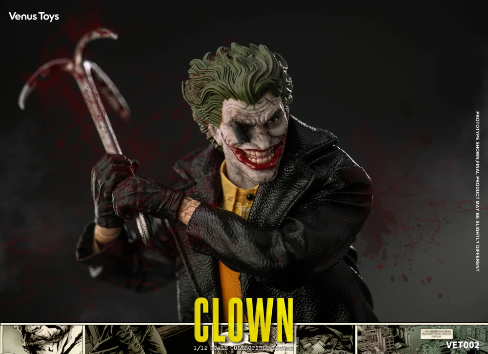 [Pre-order]  Venus Toys 1/12  Cursed Clown  VET002