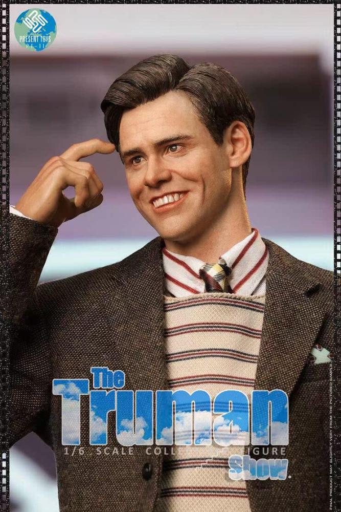 In Stock 1/6 PRESENT TOYS PT-sp11 The Truman Show Jim Carrey 12" Action Figure
