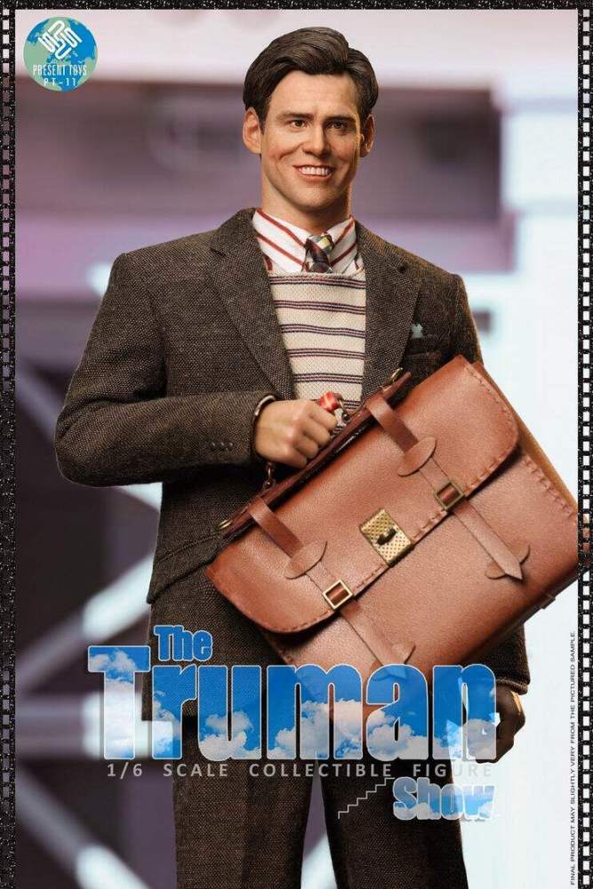 In Stock 1/6 PRESENT TOYS PT-sp11 The Truman Show Jim Carrey 12" Action Figure