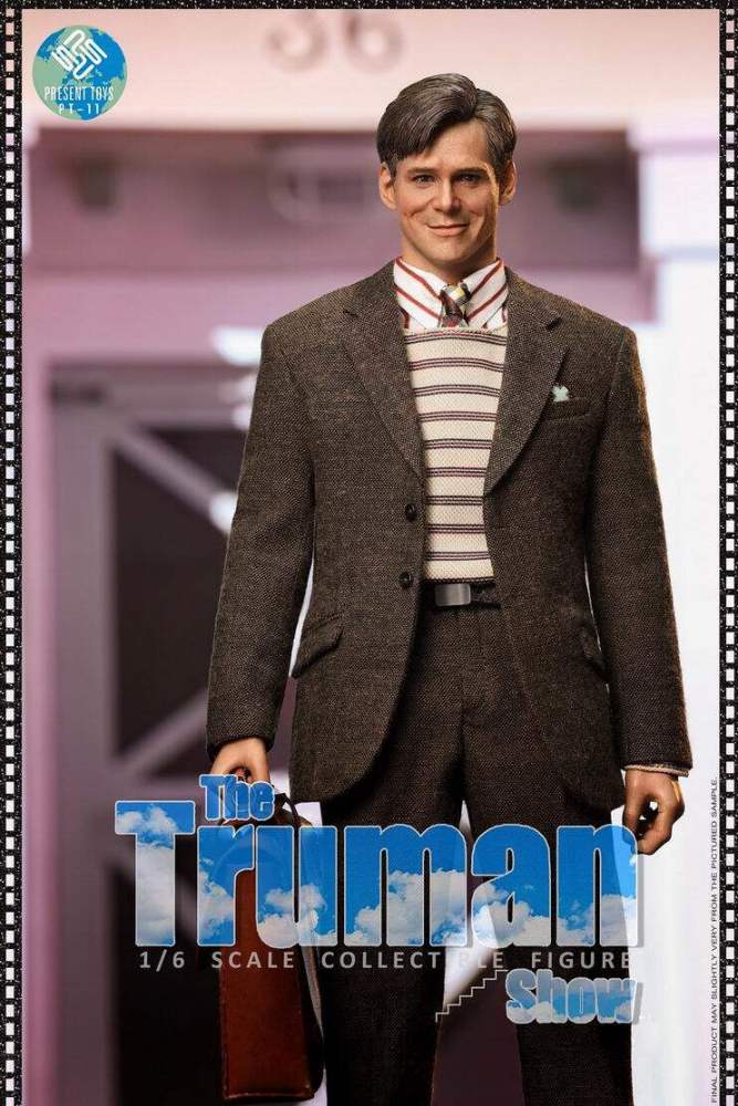 In Stock 1/6 PRESENT TOYS PT-sp11 The Truman Show Jim Carrey 12" Action Figure