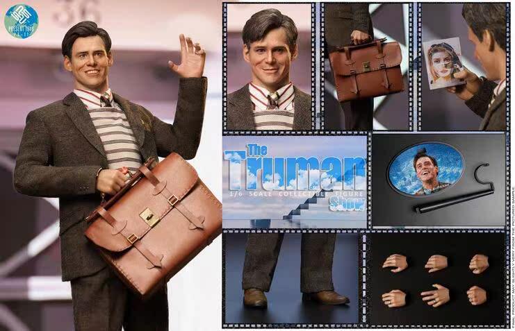 In Stock 1/6 PRESENT TOYS PT-sp11 The Truman Show Jim Carrey 12" Action Figure