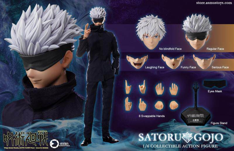In Stock  Asmus Toys JJKS01A Jujutsu Kaisen SATORU GOJO 1/6 Collection Action Figure Model