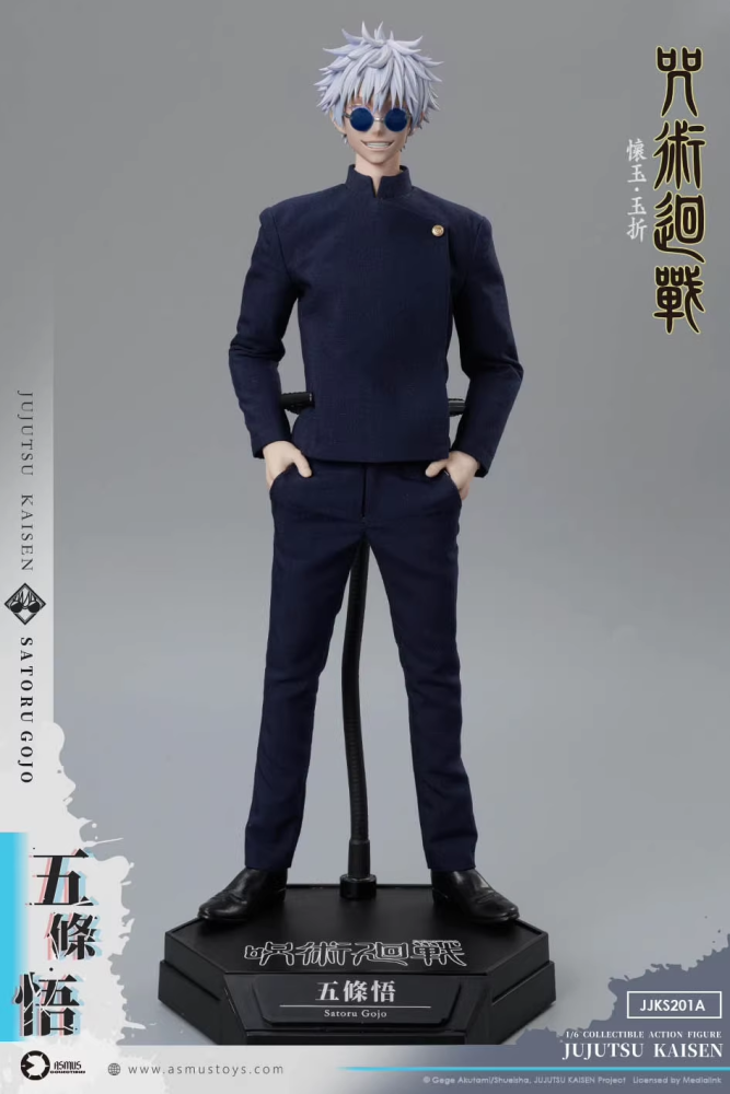In Stock  Asmus Toys JJKS01A Jujutsu Kaisen SATORU GOJO 1/6 Collection Action Figure Model