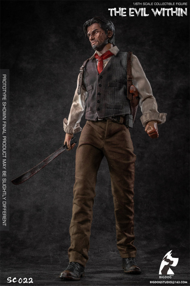 In Stock  BIGDOG STUDIO SC022 1/6 The Evil Within Sebastian Action Figure Model