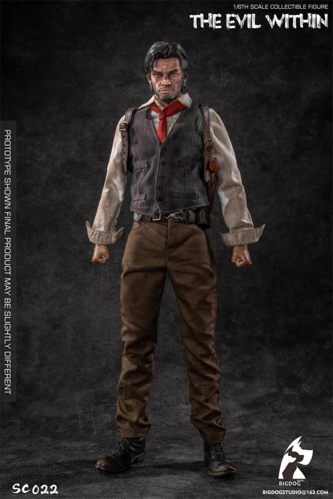 In Stock  BIGDOG STUDIO SC022 1/6 The Evil Within Sebastian Action Figure Model