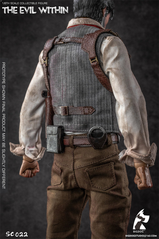 In Stock  BIGDOG STUDIO SC022 1/6 The Evil Within Sebastian Action Figure Model