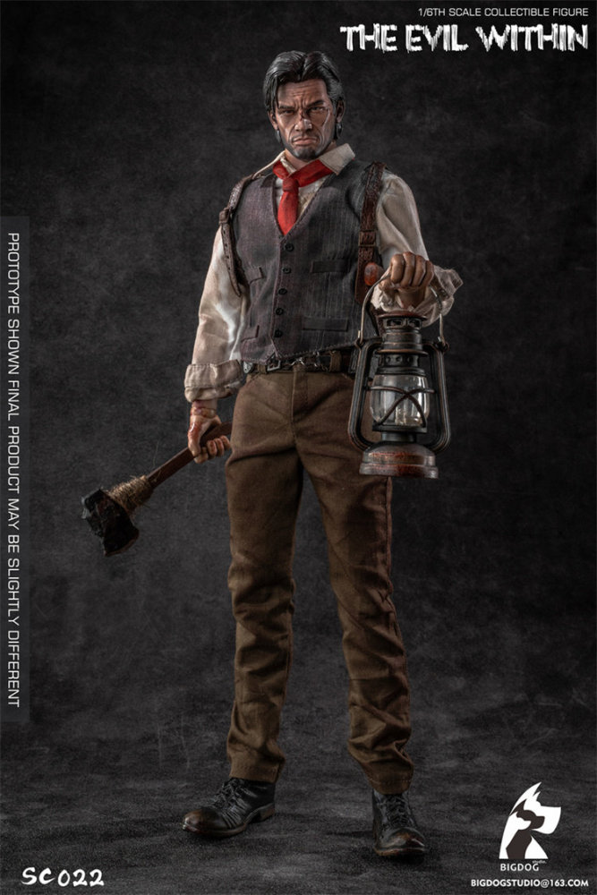 In Stock  BIGDOG STUDIO SC022 1/6 The Evil Within Sebastian Action Figure Model