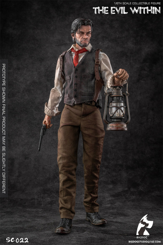 In Stock  BIGDOG STUDIO SC022 1/6 The Evil Within Sebastian Action Figure Model
